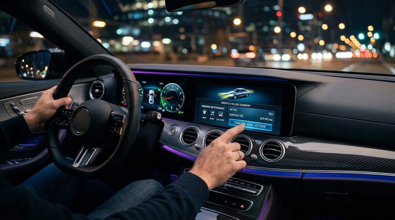 Jak działają subskrypcje w nowoczesnych samochodach?